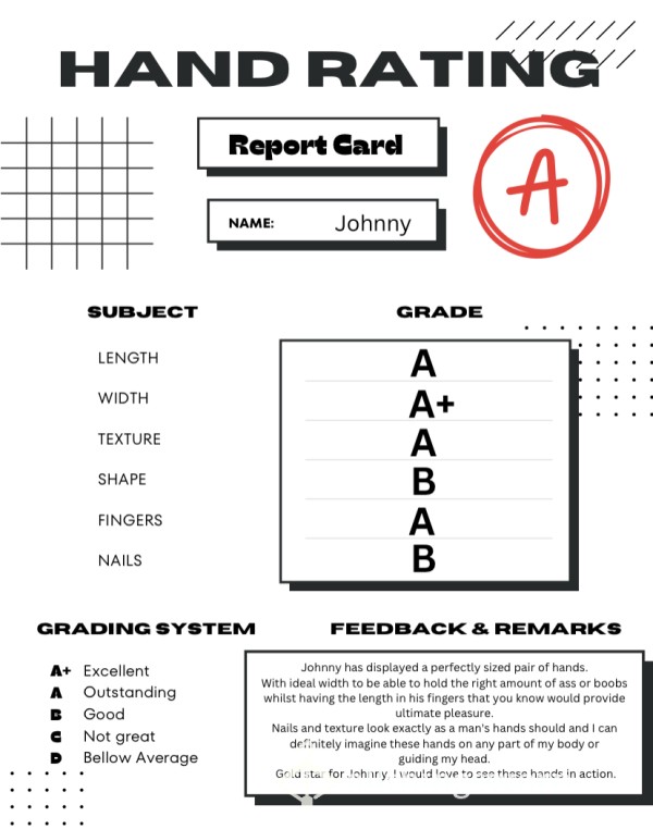 MissW’s Report Cards