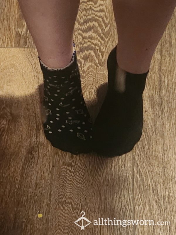 Mix Match Black Socks 48hr Wear