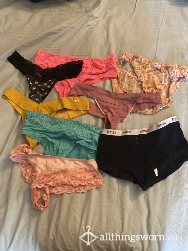 Mix N Match 2 Panties! Choose Your Style, Colors, And Usage!