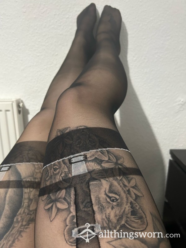 Mock Suspender Tights Thin And Very Soft 😉