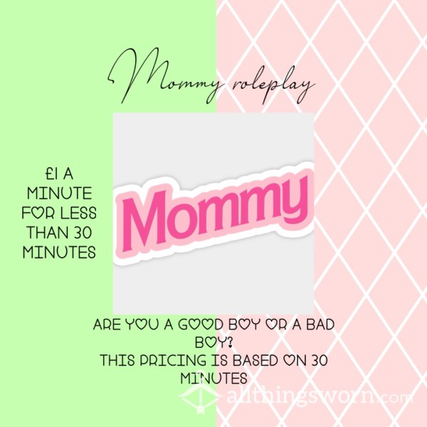 Mommy Roleplay👩🏼‍🍼
