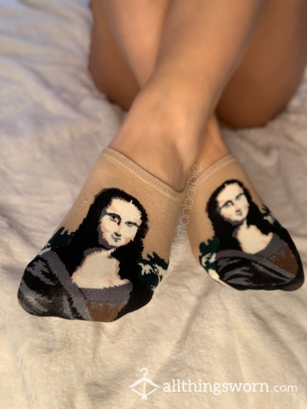 Mona Lisa Ankle Socks 🤩🖼