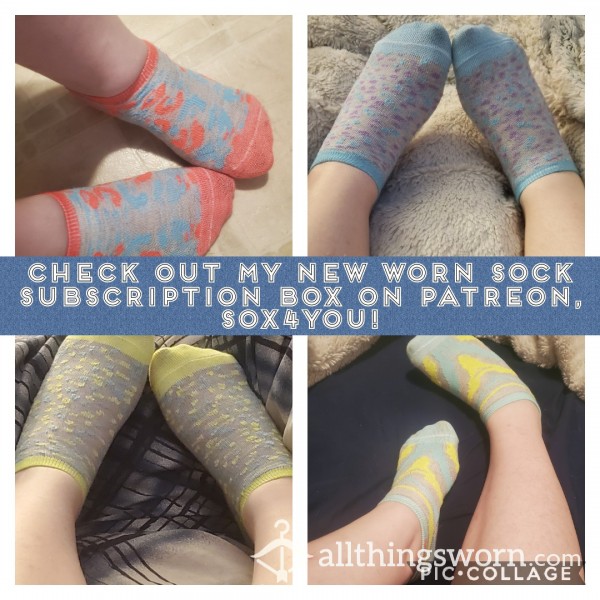 Monthly Worn Sock Subscription