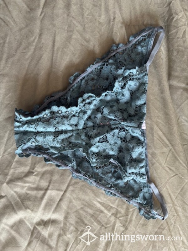 Mossy Green String Panties From VS Size M