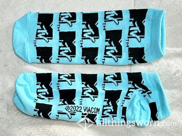 🧦 MTV Logo Socks - Blue & Black 🖤💙