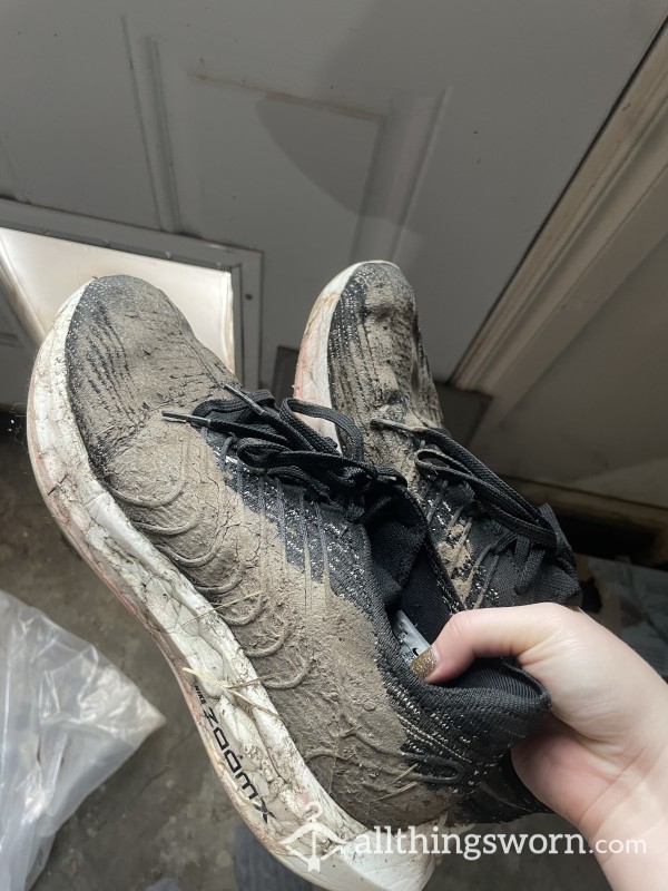 Muddy Nike Sneakers