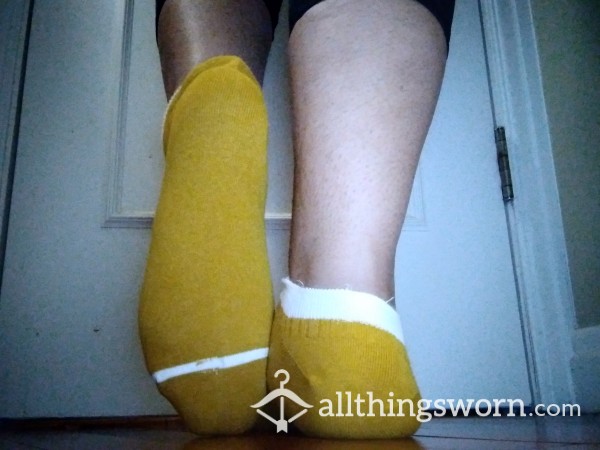 Mustard Yellow Work Socks