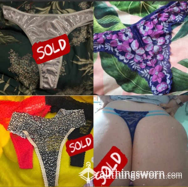Pick Your Favourite From My Bbw Thong Collection All Size 18