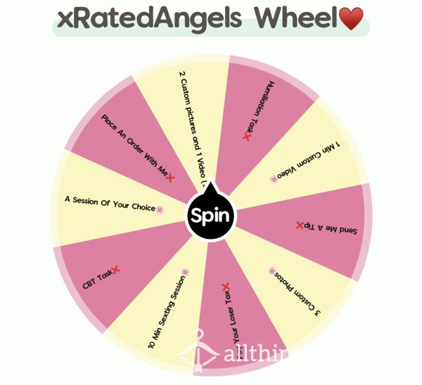 My Cheeky Wheel Spin🩷🎡