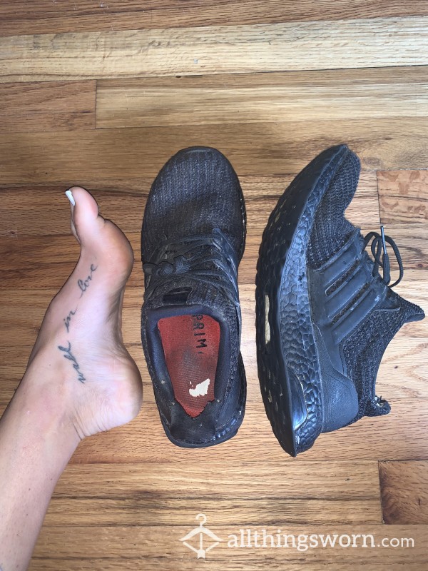 *SOLD* My Closet Holy Grail! Worn Out And Smelly Adidas Ultra Boost Workout Shoes