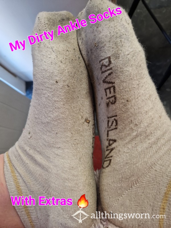 My Dirty Ankle Socks - With Extras 🔥