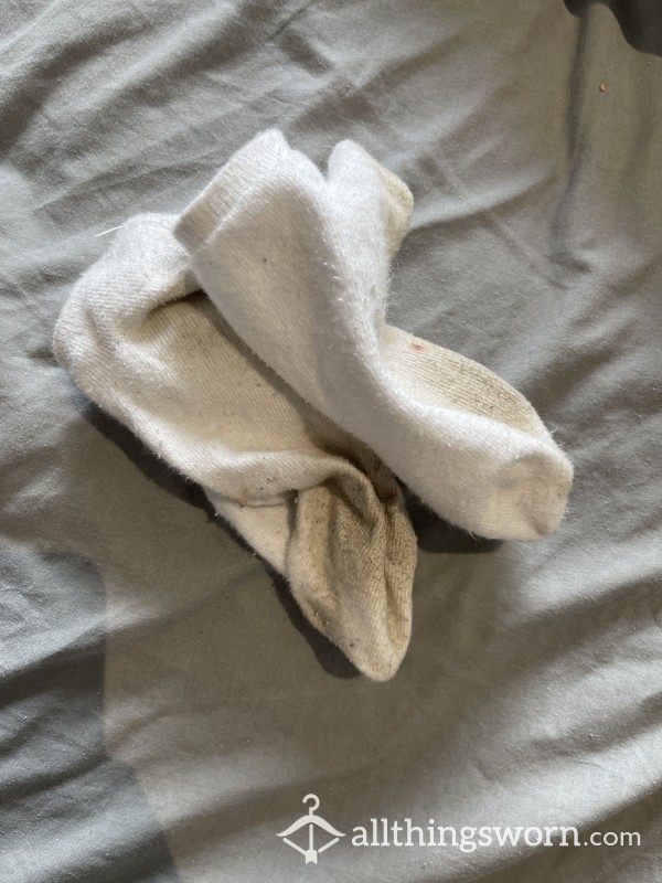 My Dirty Socks After Going For A Long Run