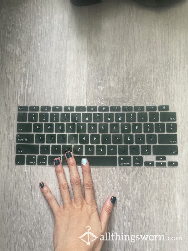 My Dirty Used Macbook Keyboard Cover