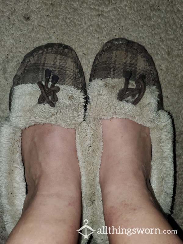 My Favorite Pair Of Worn Out Smelly Dirty Slippers Size 13