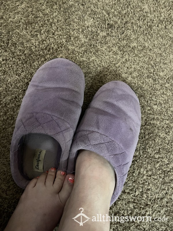 My Favorite ❤️ Purple Slippers