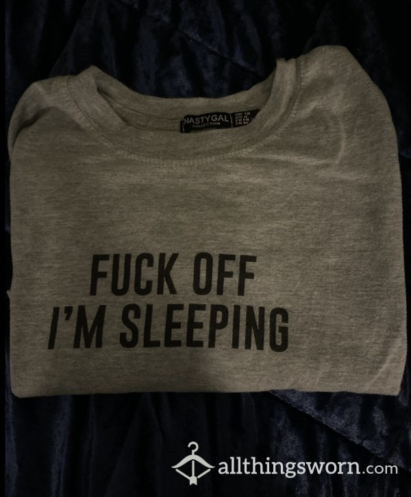 My Favorite Sleep Shirt Nastygal!