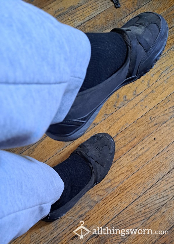 My Favorite Walking Shoes|Black Flats