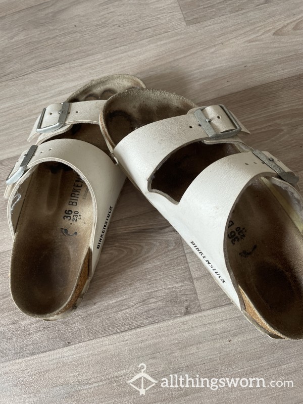 My Favourite Birkenstocks. Worn These On My Holidays For The Past Few Years And I Think They Deserve A New Home Now ♥️
