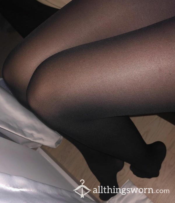 My Favourite Black Worn Tights Worn For 3 Days Without Washing With Daily Pics