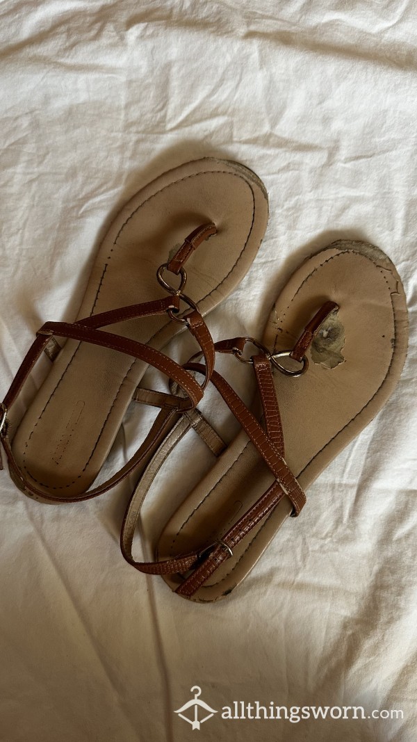 My Favourite Worn Out Dirty Summer Sandals