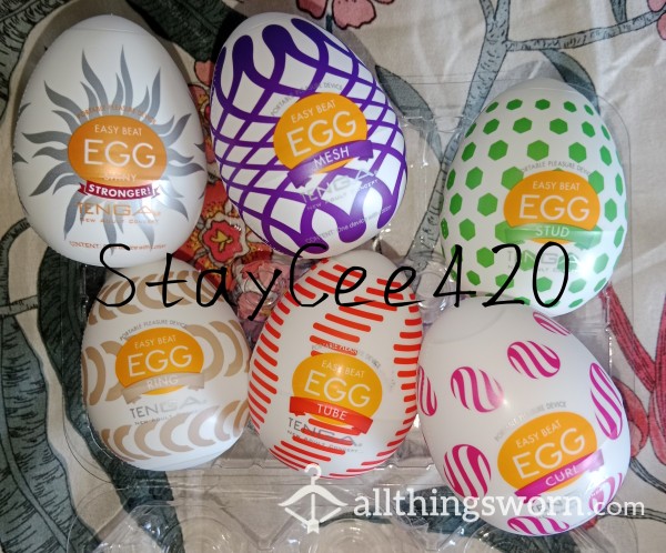 My First Set Of Tenga Eggs! 🥚🥰 I'm So Excited..