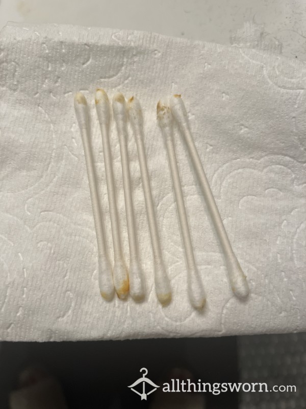 My Filthy Earwax Covered Q-tips