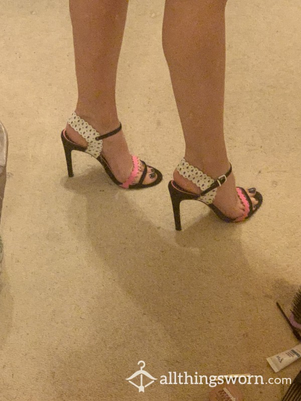 My Heels Worn On So Many Nights Out Getting All Hot And Sweaty🥵