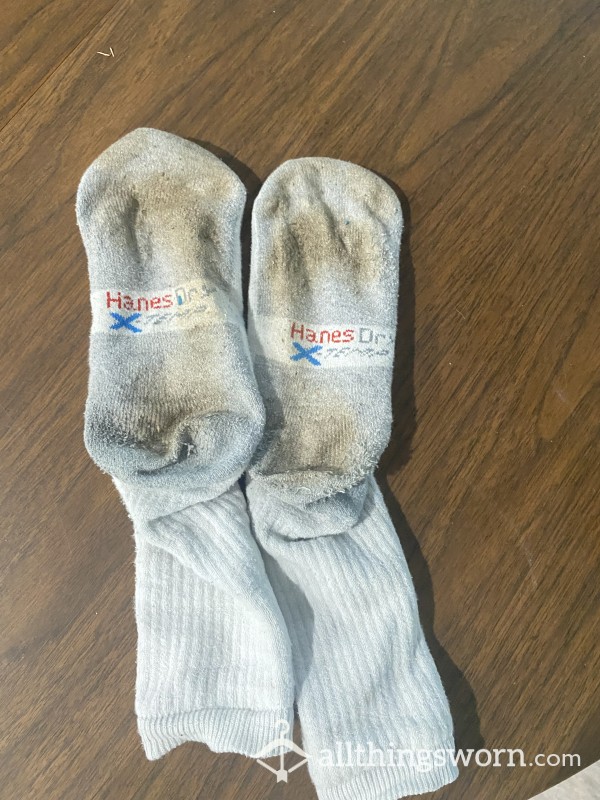 My Husbands Dirty Socks. 😉