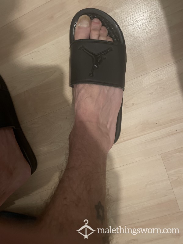 My Jordan Flip Flops