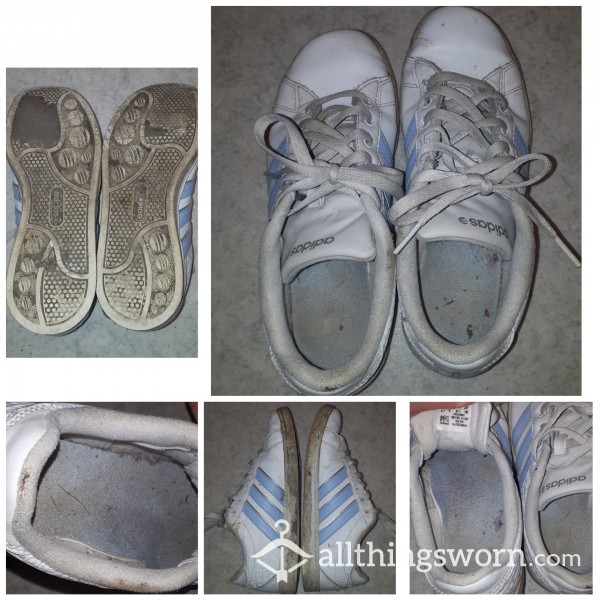 LAST CHANCE 10-15 Year Old Mum's Adidas Trainers Size 4