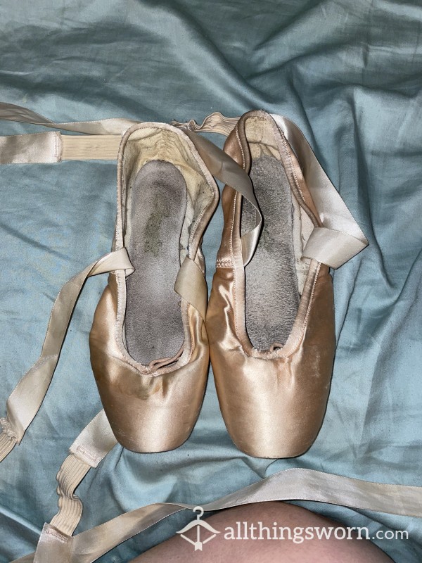 My Old Ballet Pointe Shoes