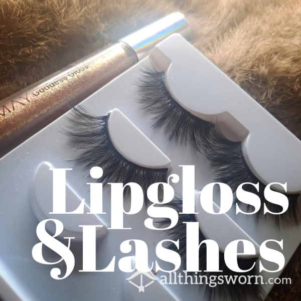 My Old Lipgloss & Lashes ✨🖤✨ For Sissies & Pervs