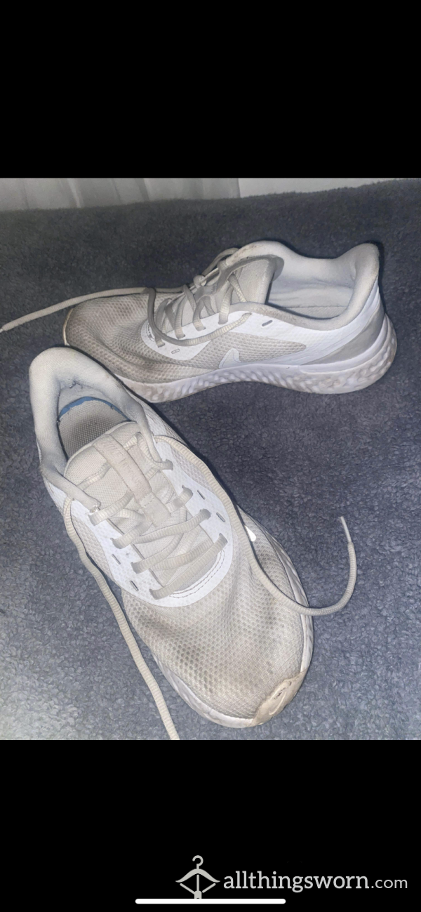My Old Sweating Running Shoes