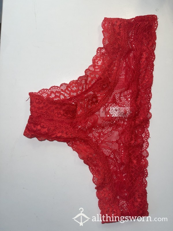 My Red Lace Pair