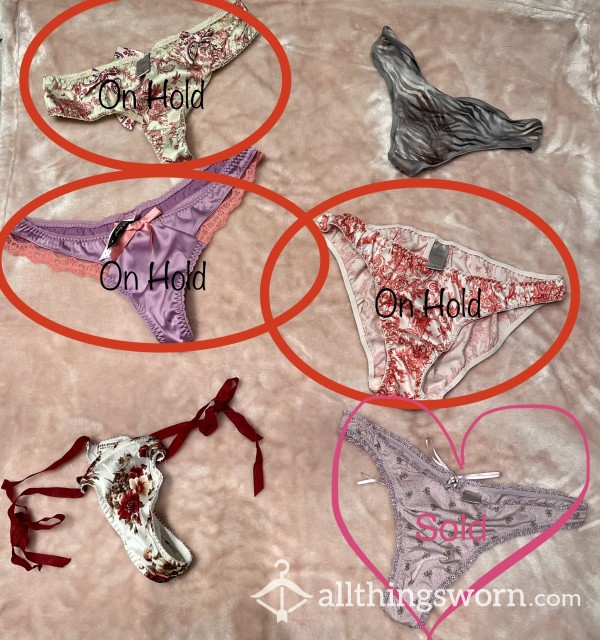 My Satin Collection: Victoria’s Secret And Abercrombie & Fitch Thongs And Bikini ❤️‍🔥
