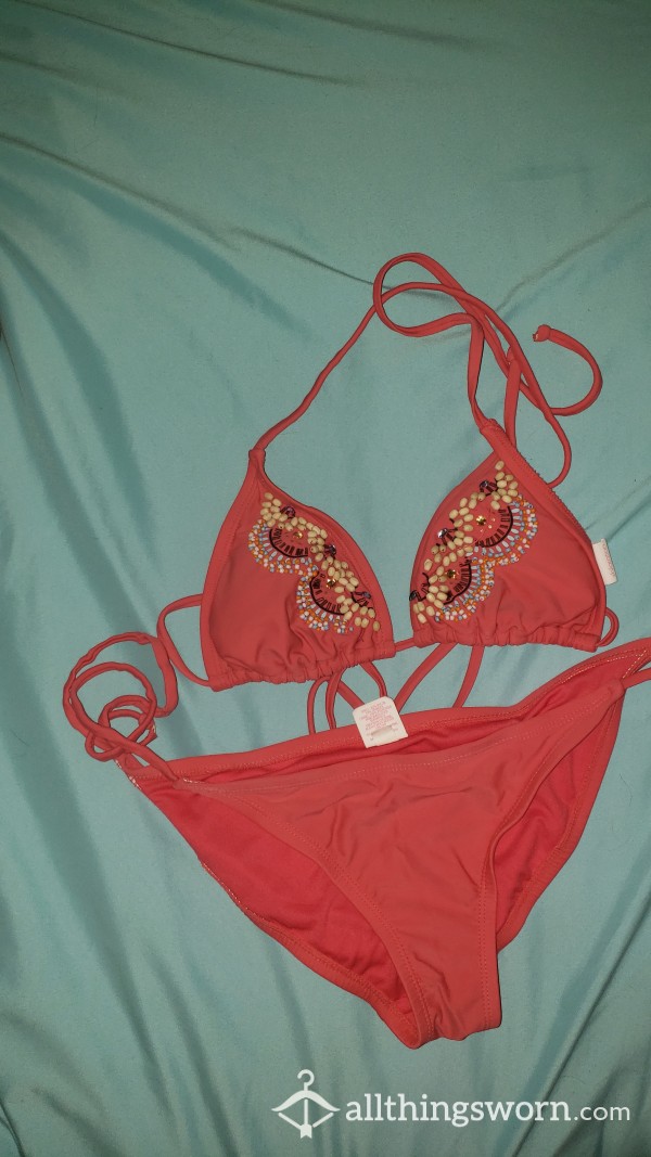 My Small Coral Bikini Is Available Ships Free