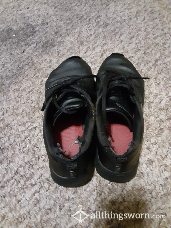 My Stinky Worn Out Work Shoes