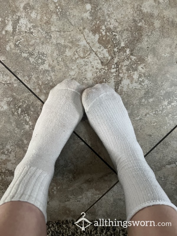 My Sweaty Socks After A 8 Hour Shift