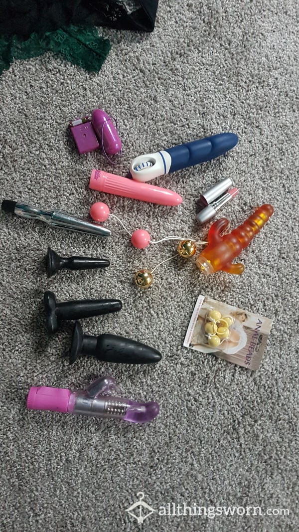 My Used Buttplugs, Dildos An Vibrators