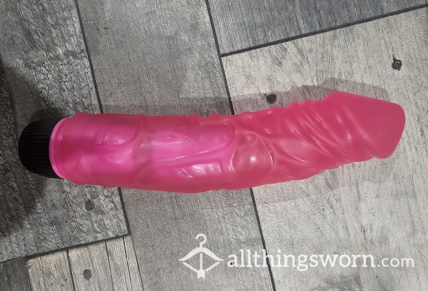 Vibrator For Sale ! - My Very Used Pink Fleshy Sex Toy , Can Be Freshly Masturbated With - With Picture Proof