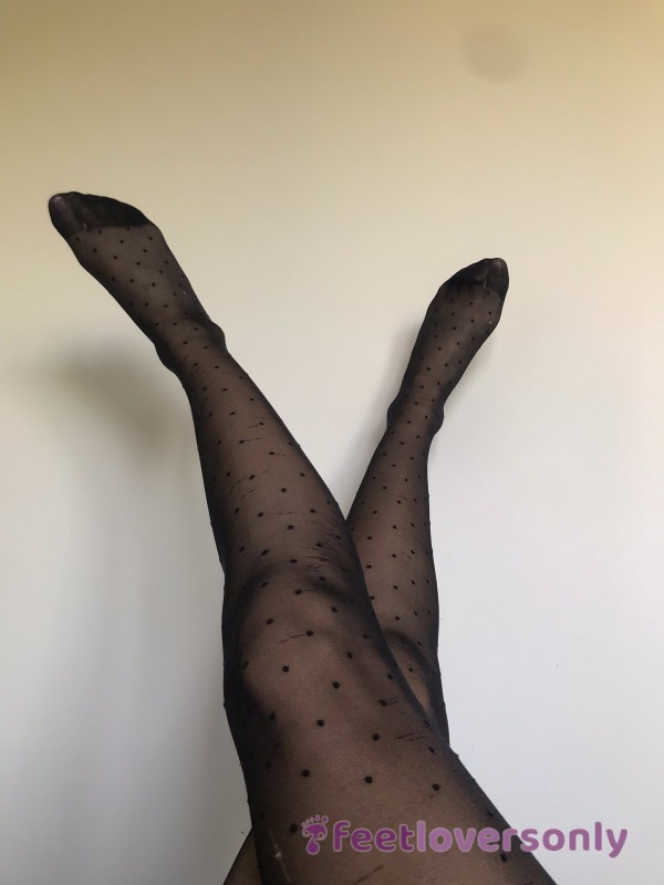 My Very Worn, Holey And Wonderfully Smelling Tights 👃🏻👃🏻💦❤️