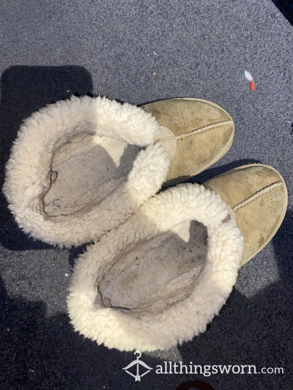 My Very Worn Old Slippers Sze 7