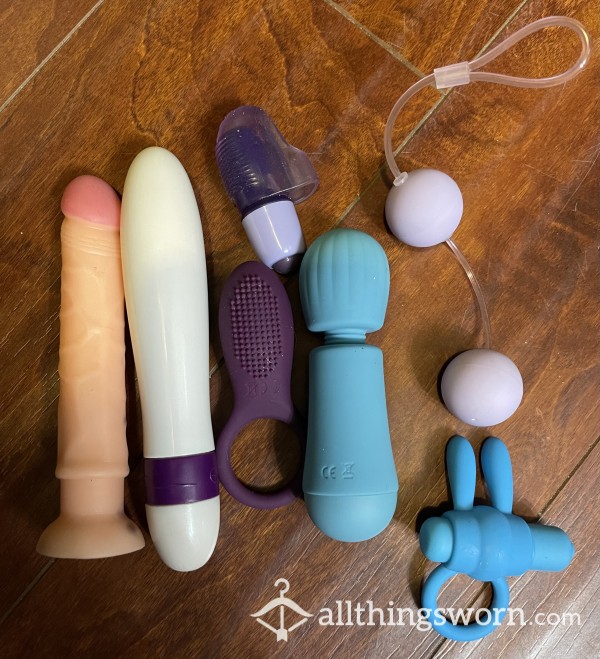 My Well Loved Sex Toys