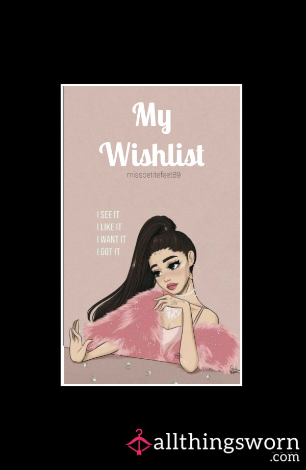 🛍 My Wishlist 🛍
