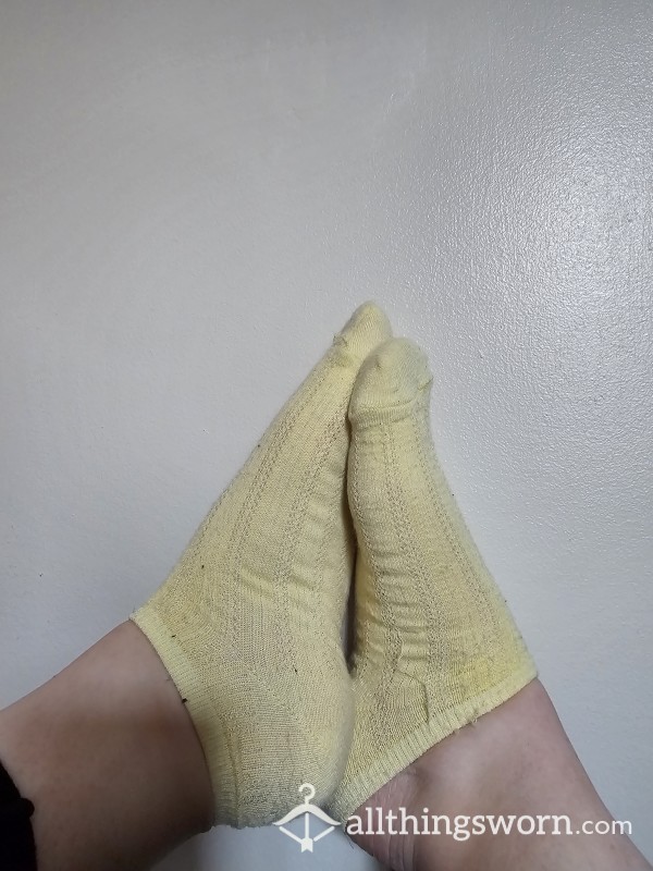 My Yellow Trainer Socks