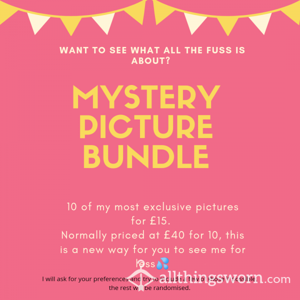 MYSTERY PICTURE BUNDLE X10