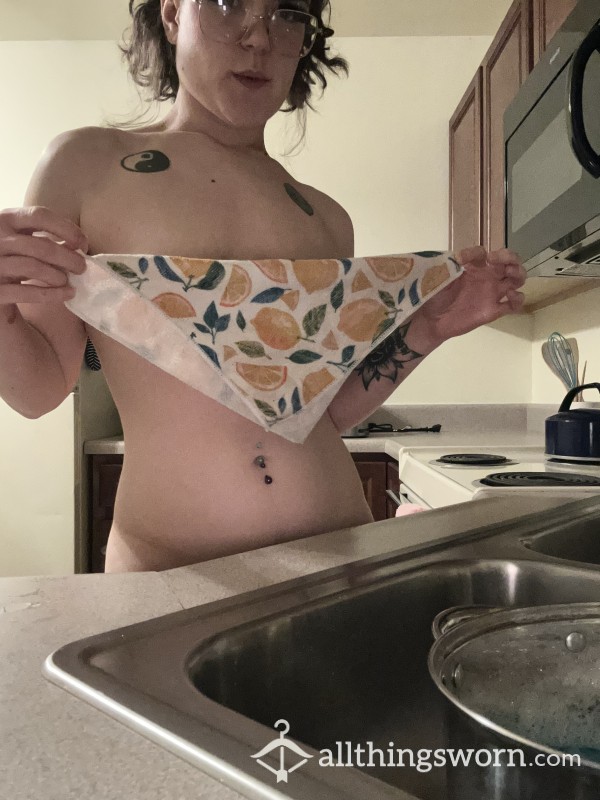 Naked Doing Dishes