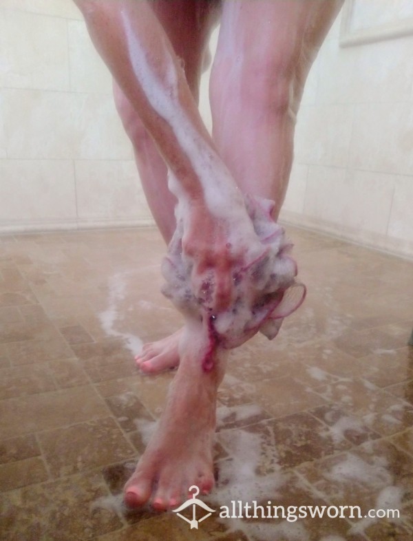 Naked Soapy Shower-photo Set