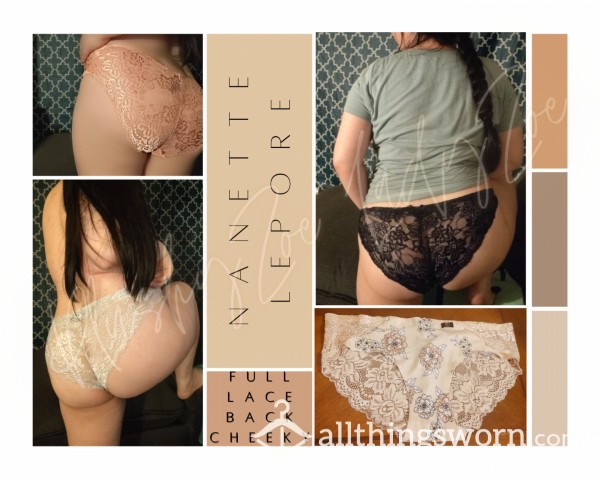 Nanette Lepore Full Lace Back Cheeky