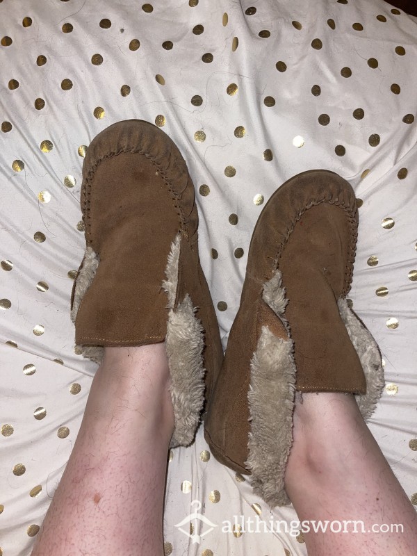Nasty, Disgusting, Well Worn, Moccasin